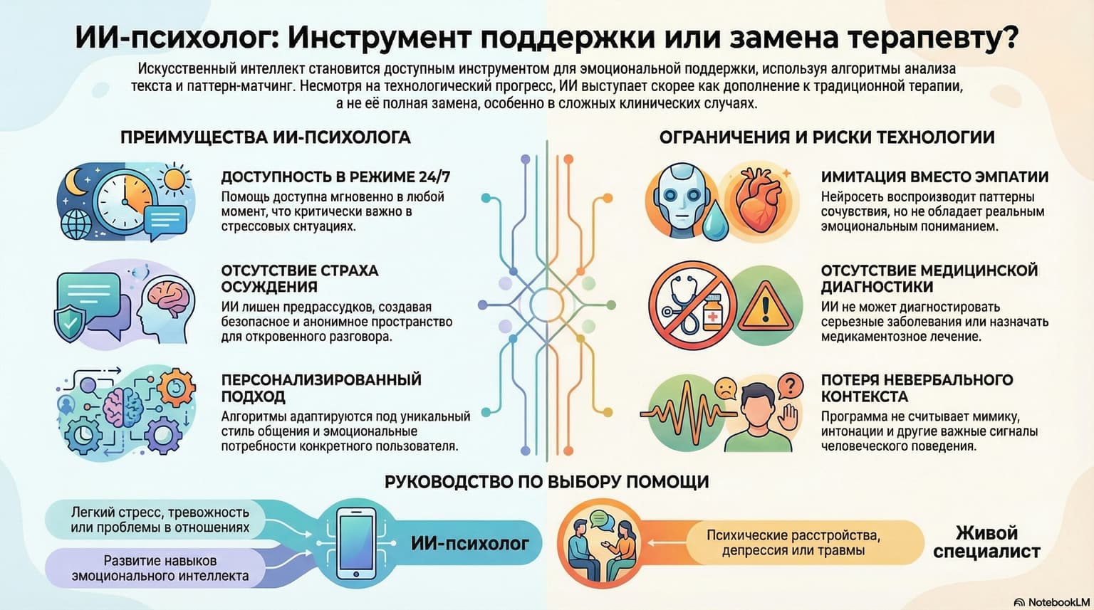 ИИ-психолог — может ли нейросеть заменить терапевта?