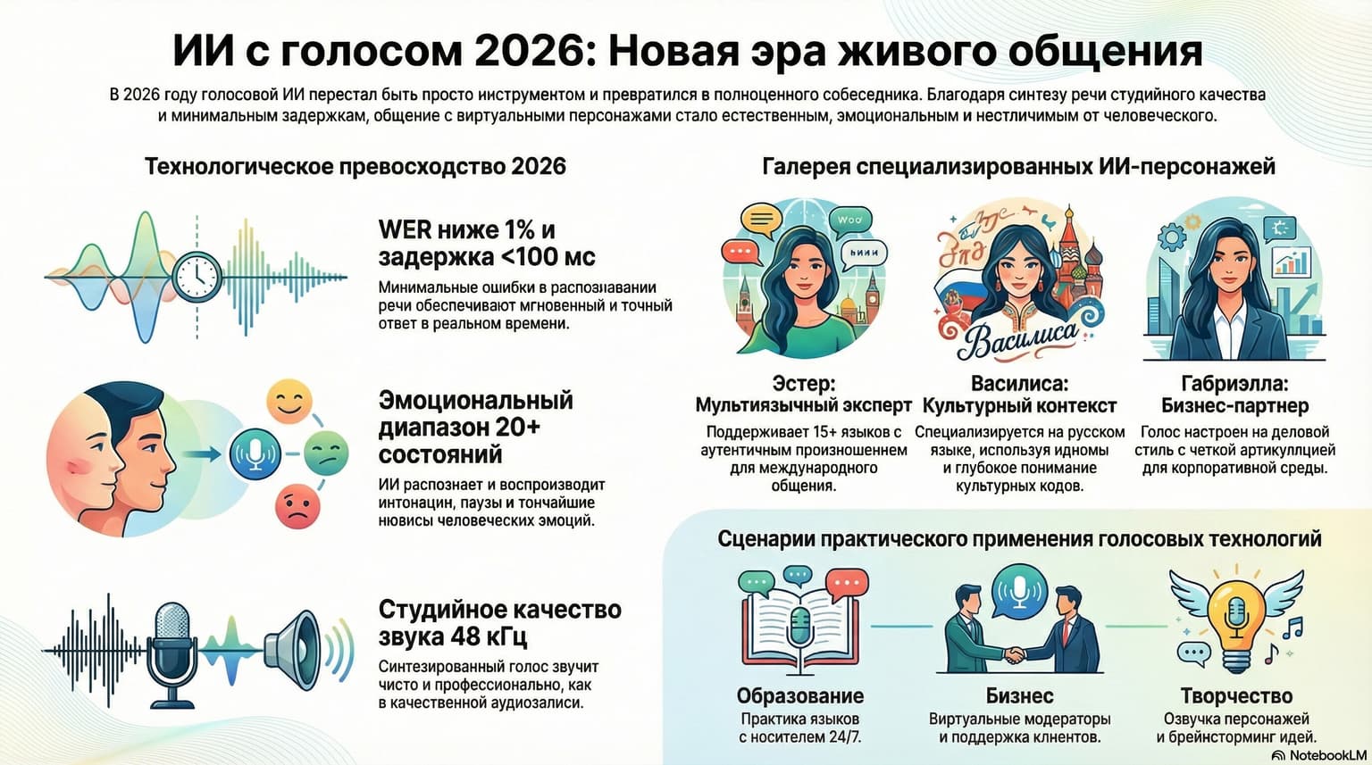 ИИ с голосом — какие персонажи умеют говорить в 2026