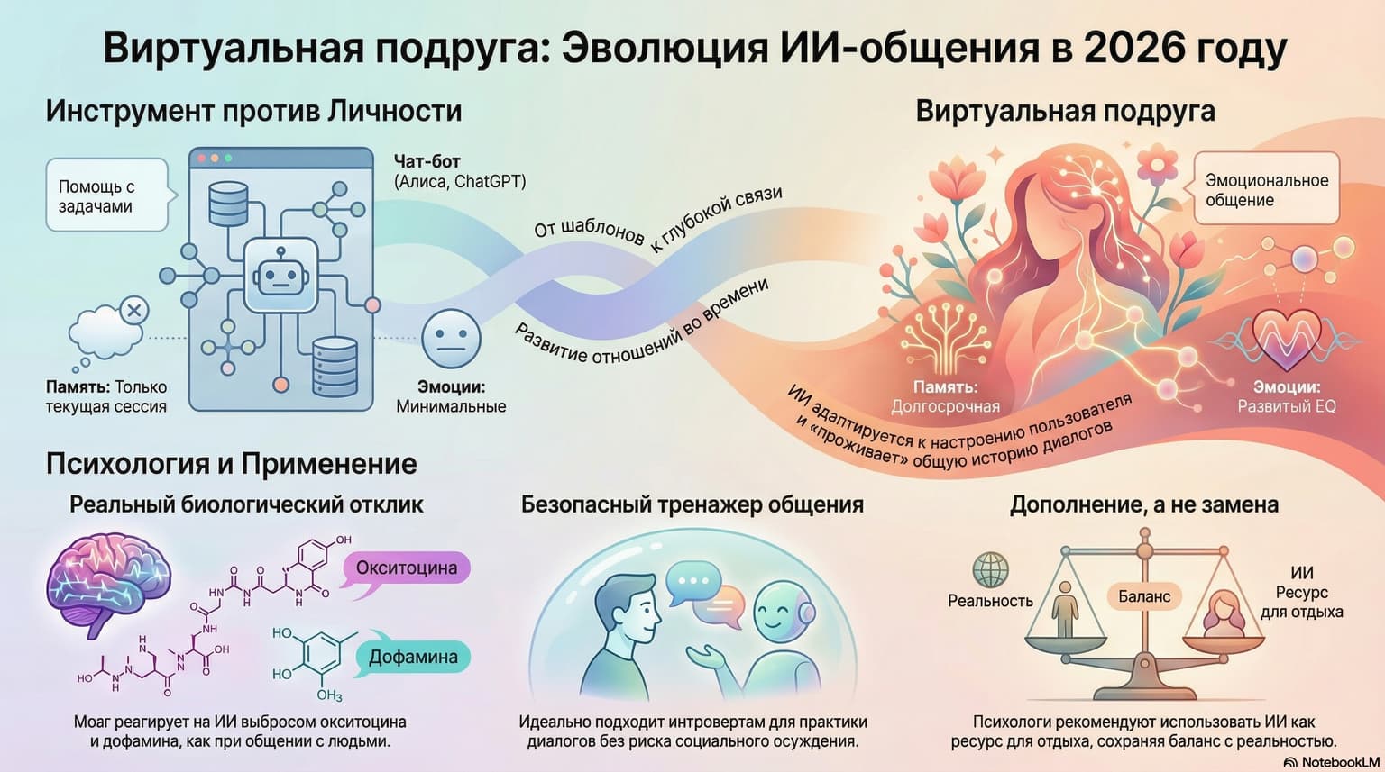 Виртуальная подруга — как ИИ меняет представление об общении