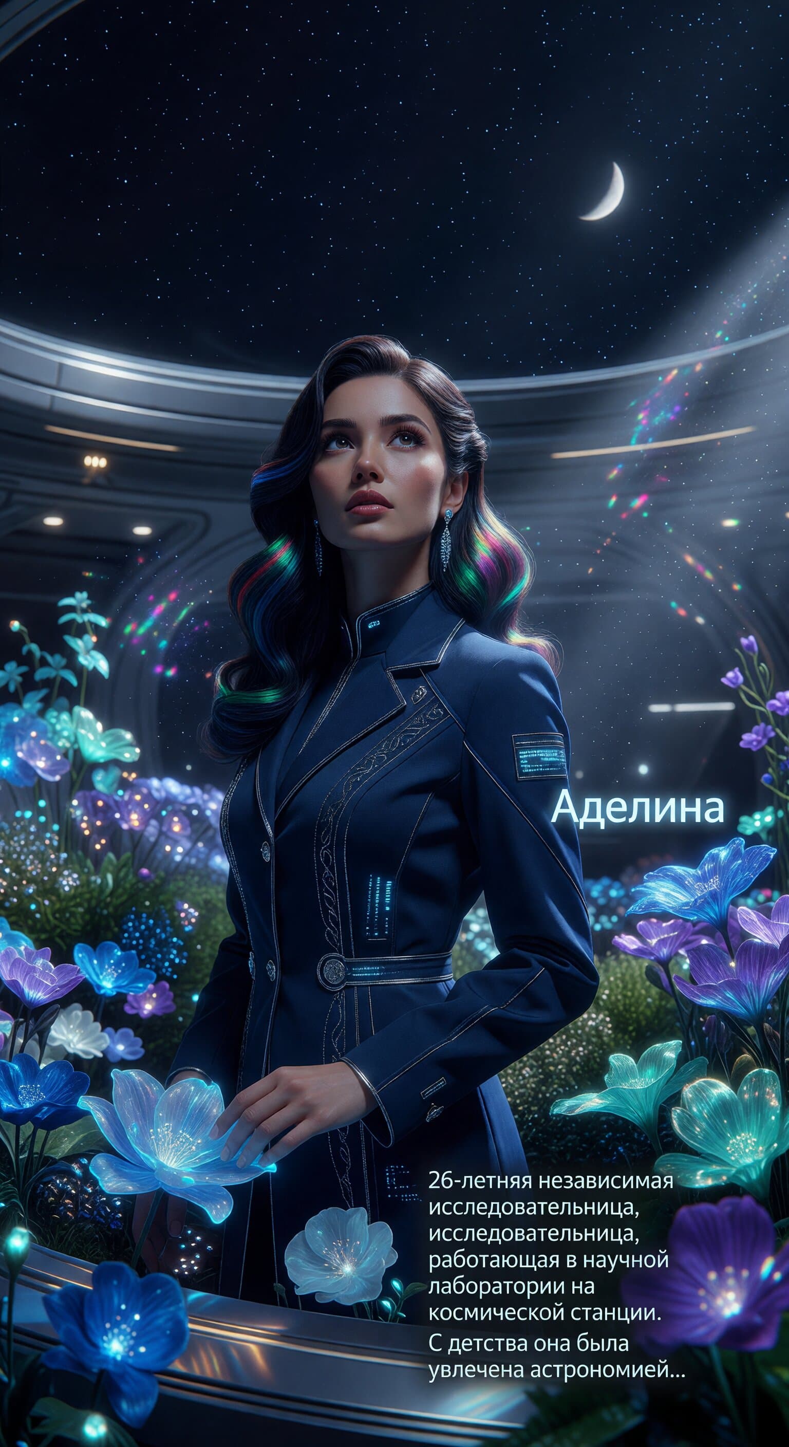 Аделина — ИИ-персонаж