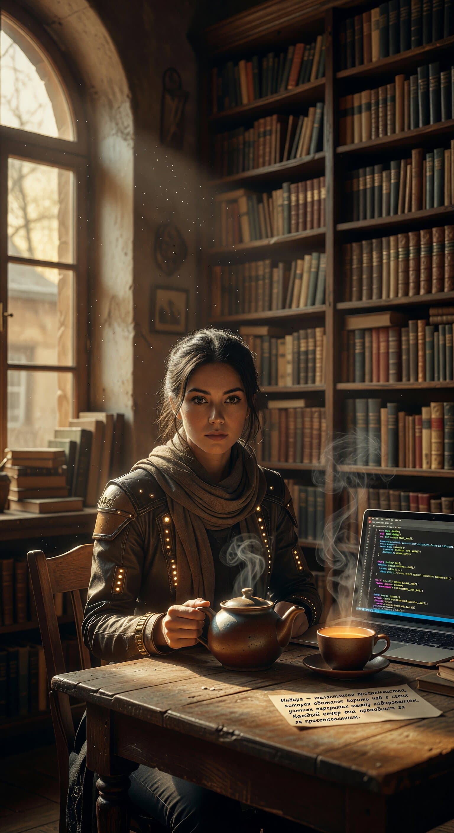 Индира — ИИ-персонаж GPTGirls