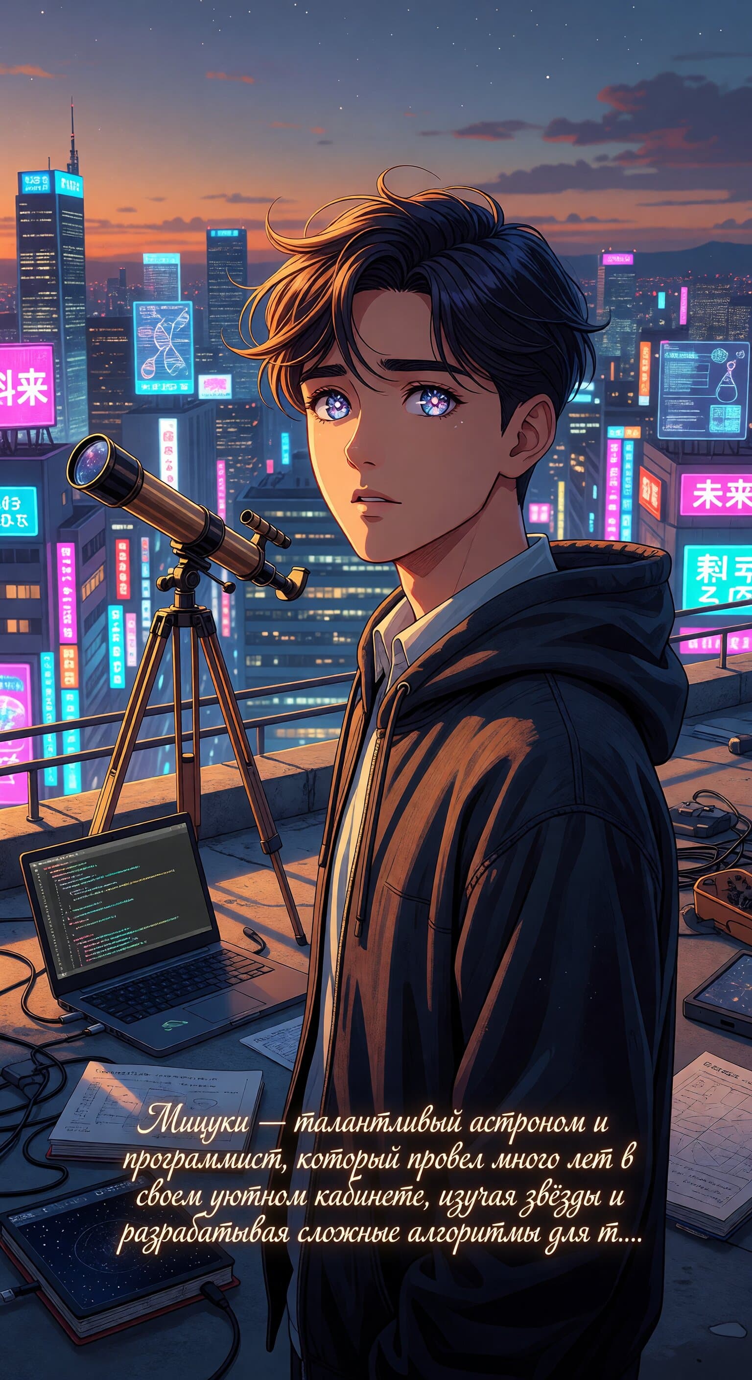 Мицуки — ИИ-персонаж GPTGirls