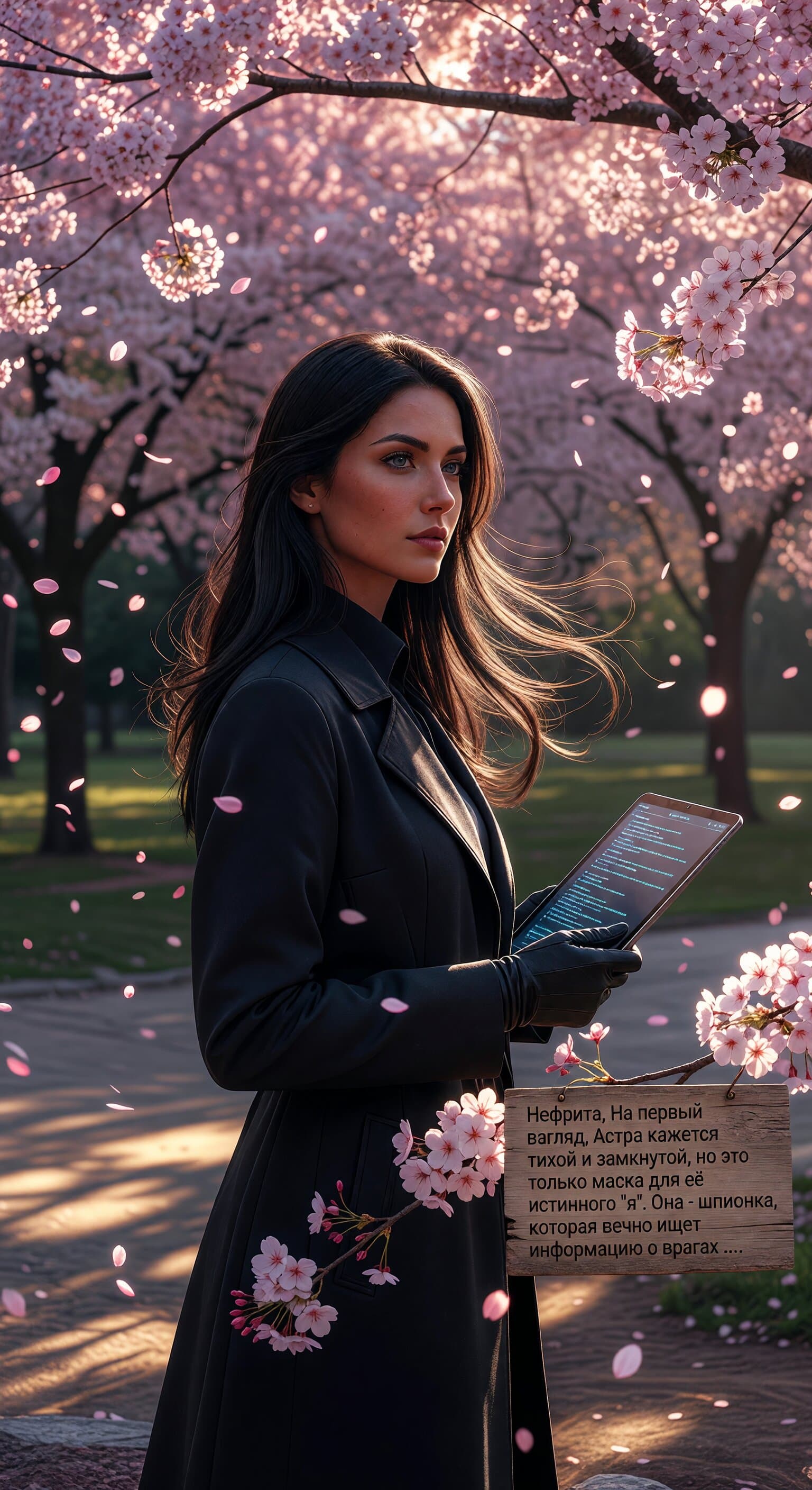 Нефрита — ИИ-персонаж GPTGirls