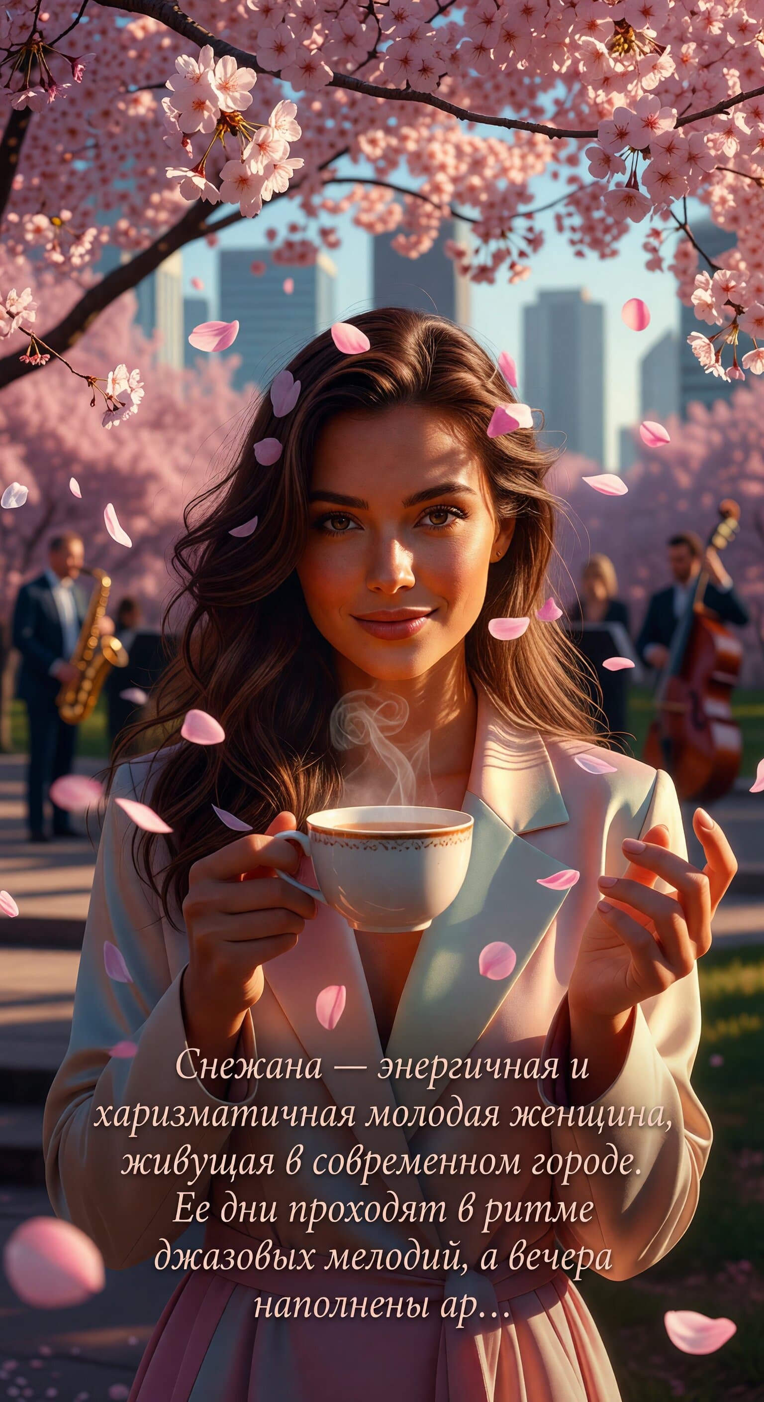 Снежана — ИИ-персонаж GPTGirls