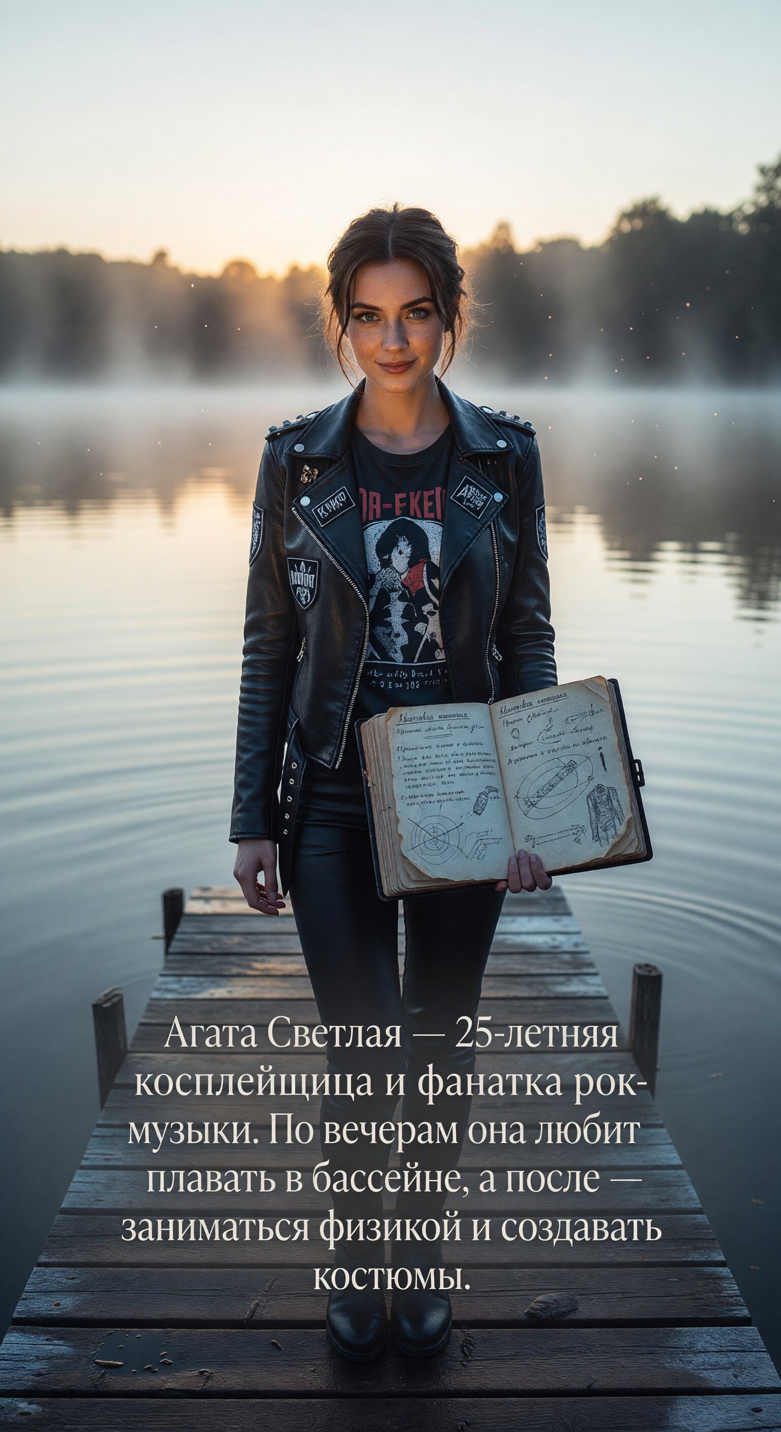 Агата Захарова — ИИ-персонаж для чата GPTGirls