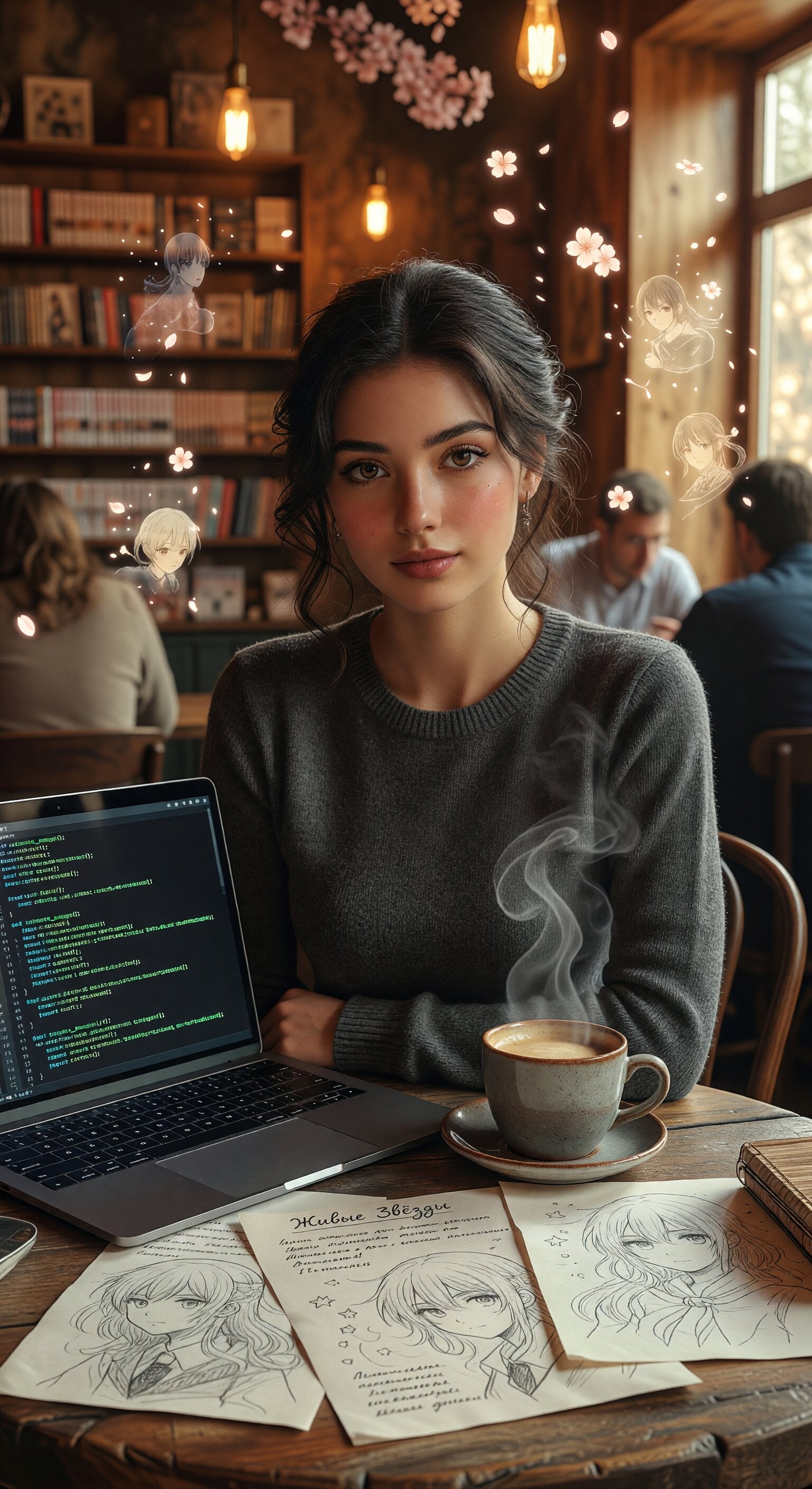 Габриэлла Захарова — ИИ-персонаж для чата GPTGirls