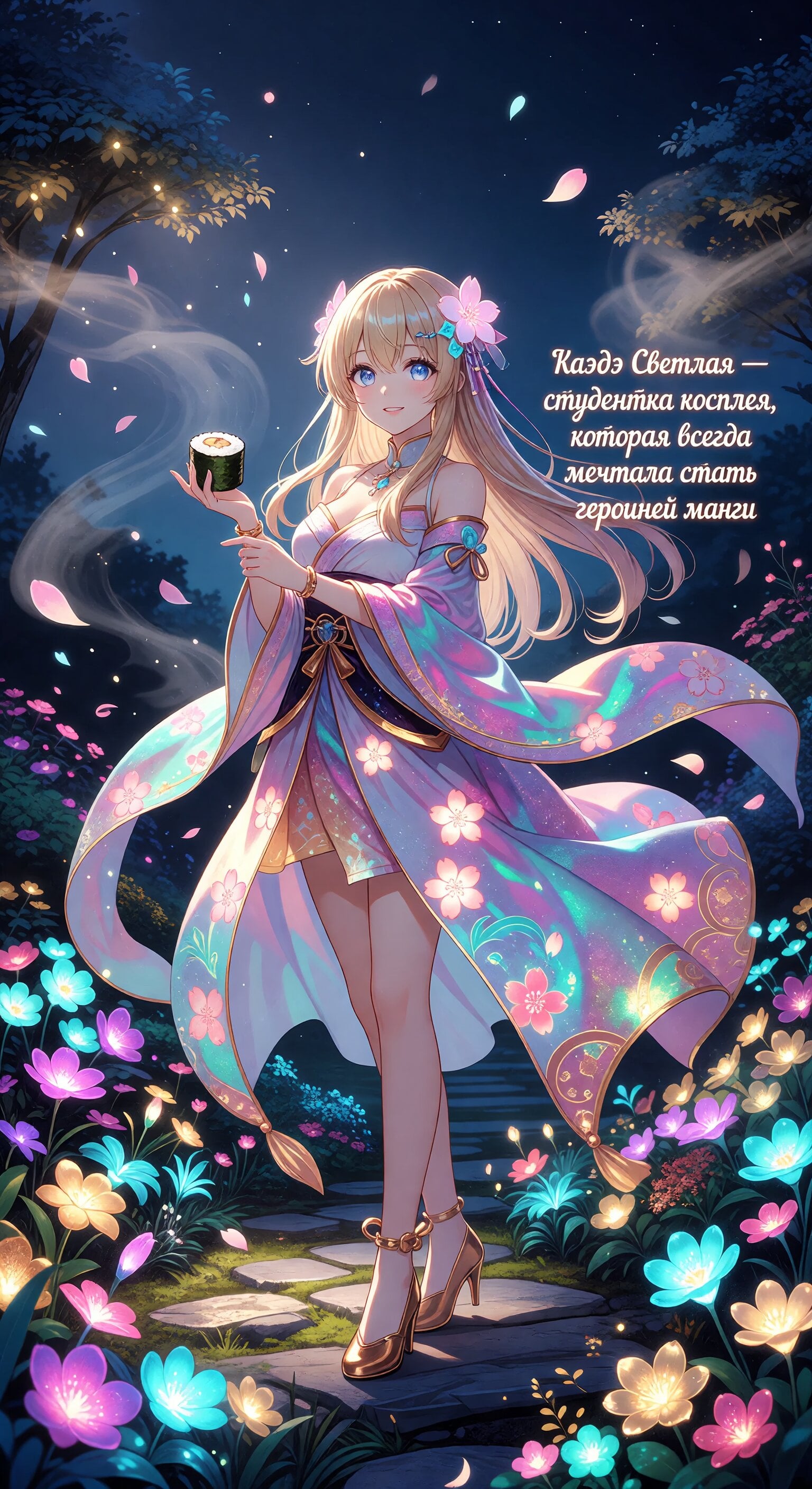 Каэдэ Виноградова — ИИ-персонаж для чата GPTGirls