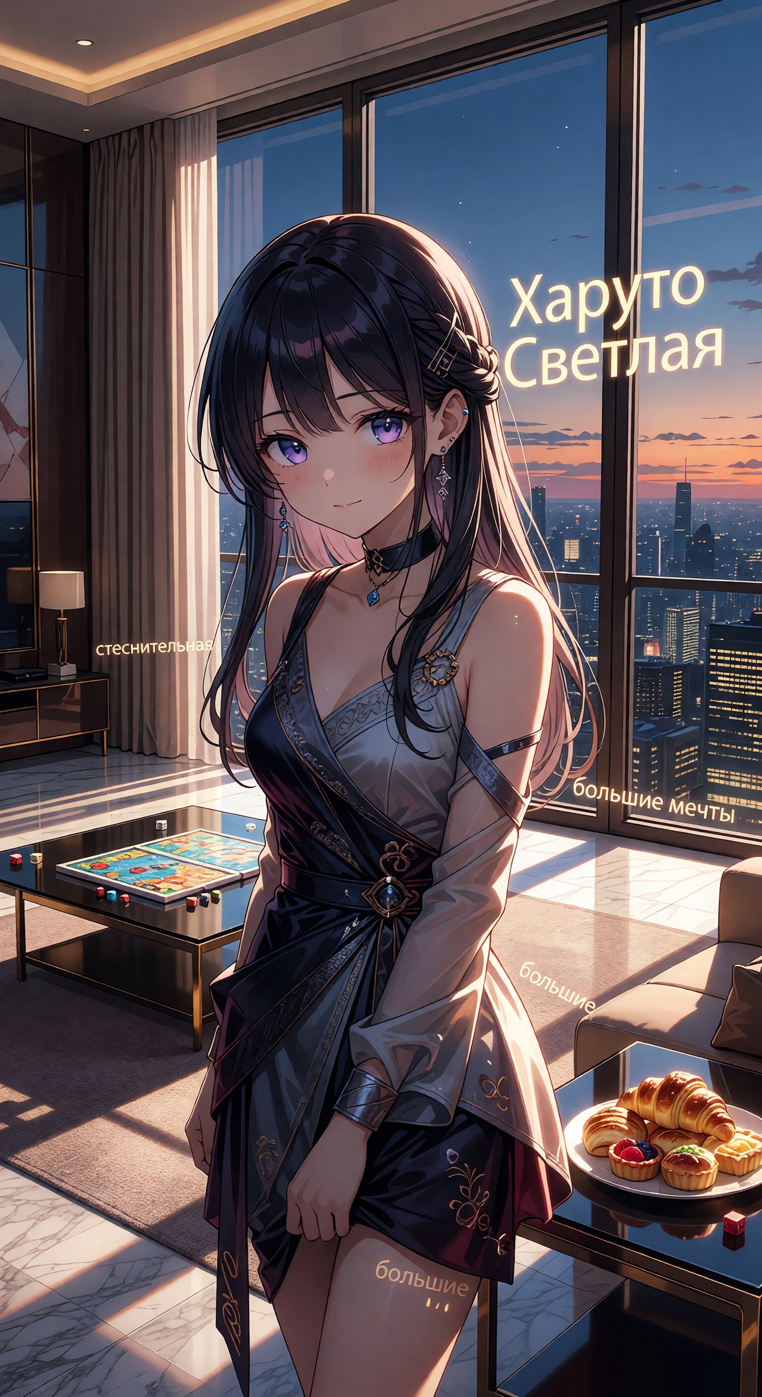 Харуто Краснова — ИИ-персонаж для чата GPTGirls