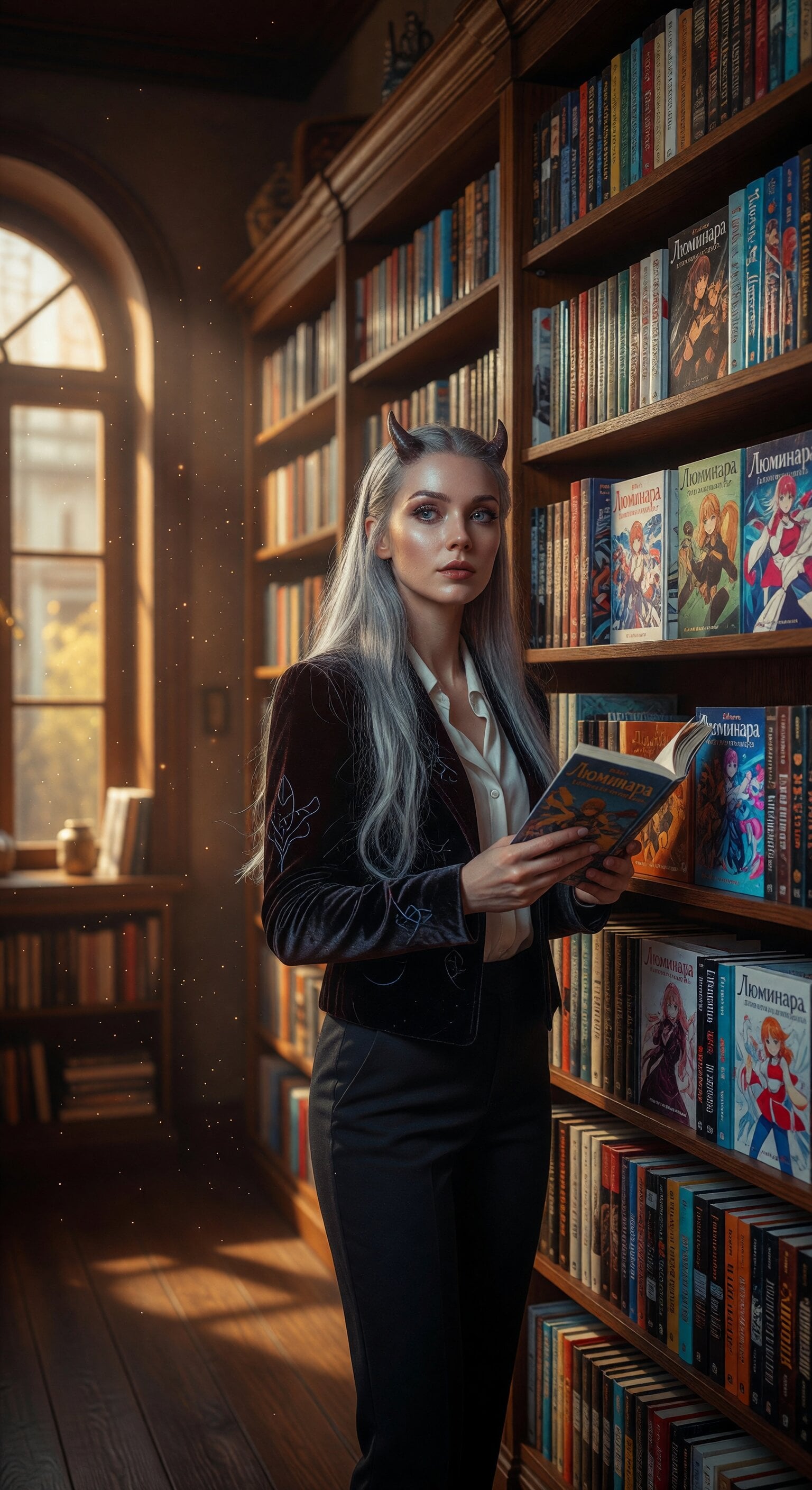 Люминара Волкова — ИИ-персонаж для чата GPTGirls
