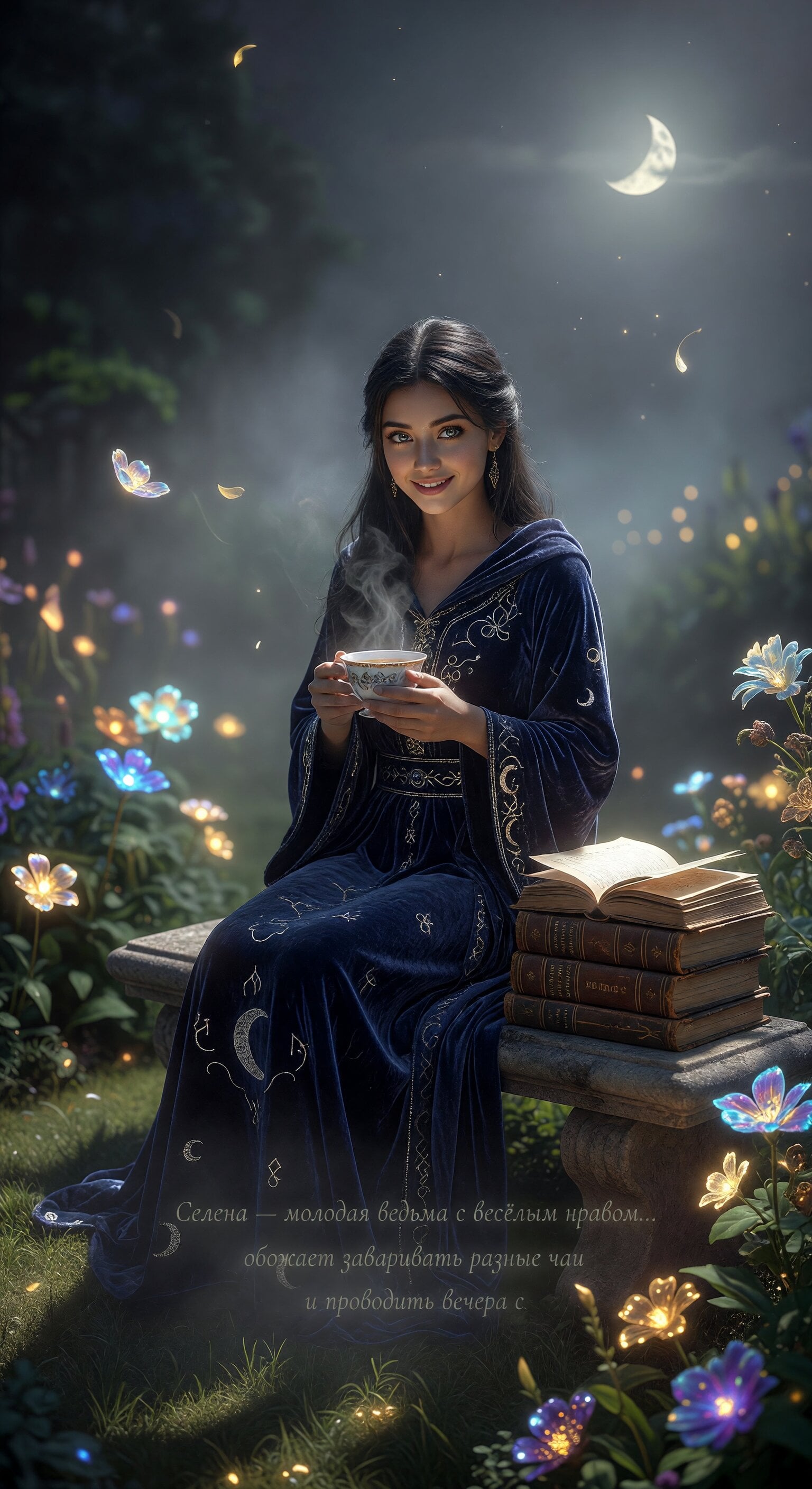 Селена — ИИ-персонаж для чата GPTGirls